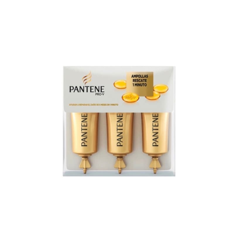 Belleza 3 x Pantene 1 minuto Wonder ampollas 15 ml 3 unidades