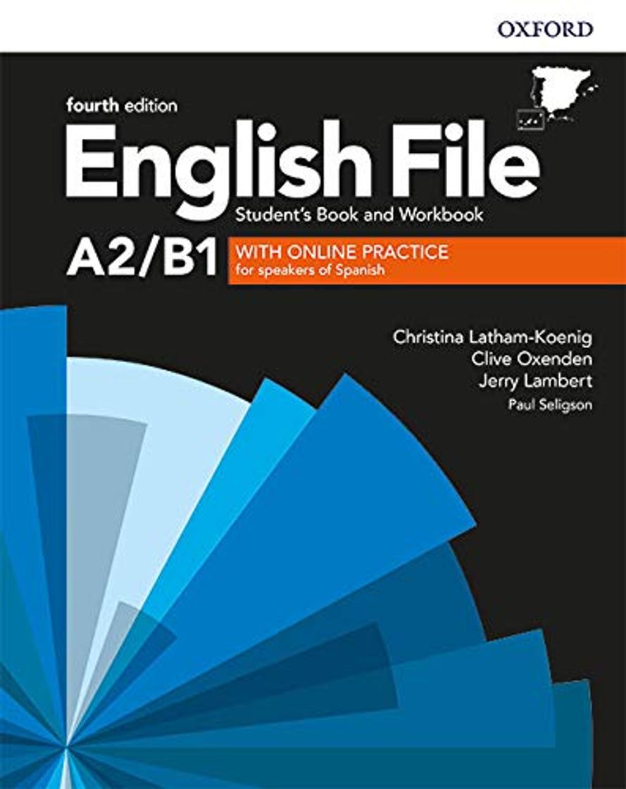 Libro English File 4th Edition A2/B1. Student's Book and Workbook with Key Pack