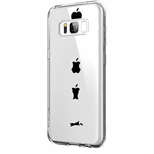 Moda pooier Compatible para Galaxy S8+ Cover Case Galaxy S8+ Funda Caso Transparente