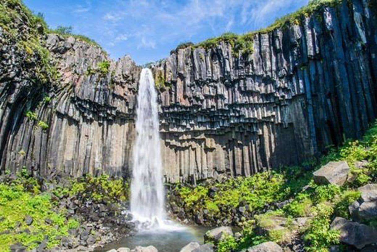 Lugar Svartifoss