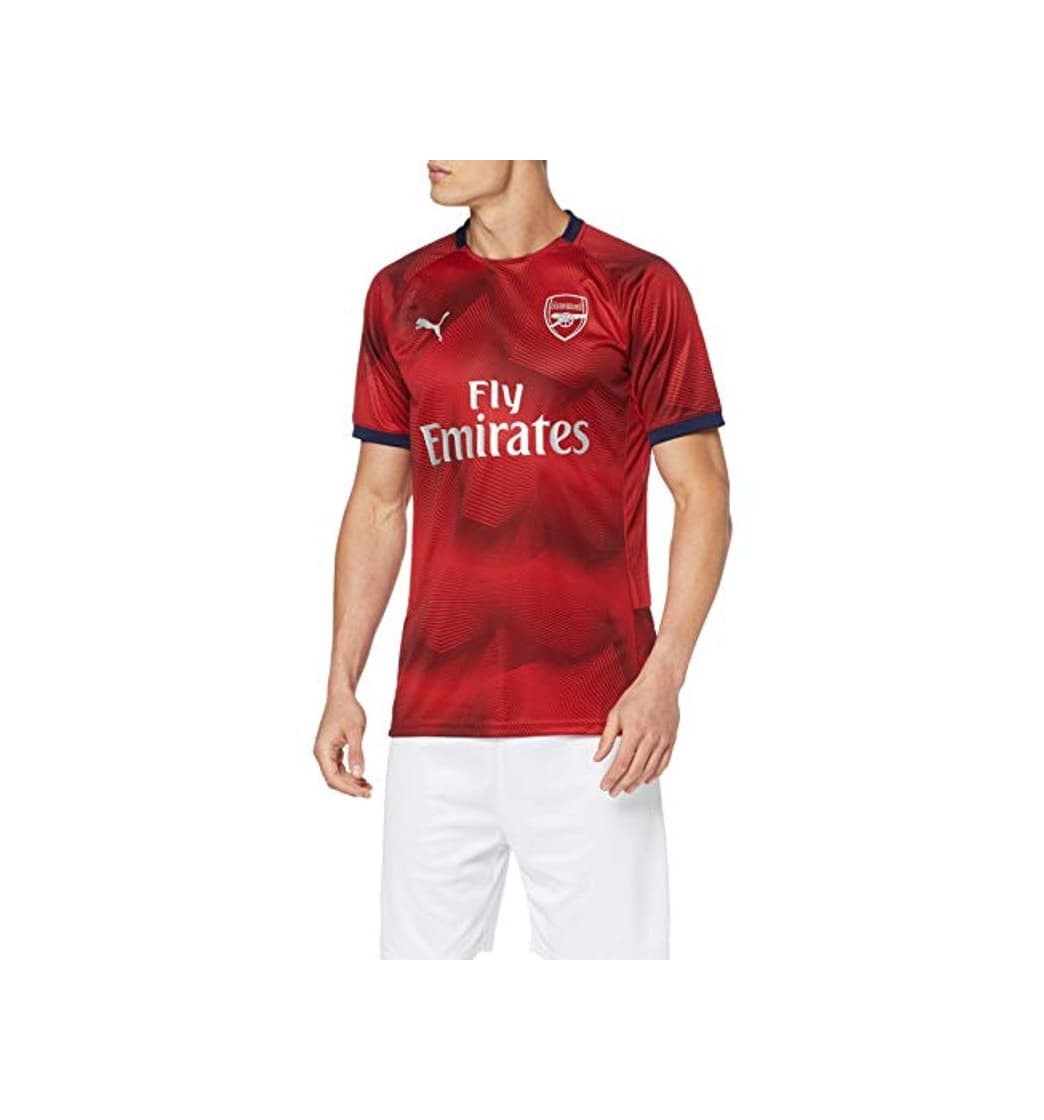 Product PUMA Arsenal FC Graphic Jersey with EPL Sponsor Logo Maillot, Hombre, Rojo