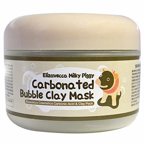 Producto Skin Care Carbonated Bubble Clay Mask Sleep Treatment Mask Whitening Hydration(Black)