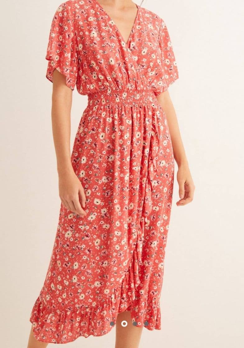 Moda Vestido comprido estampado women'secret