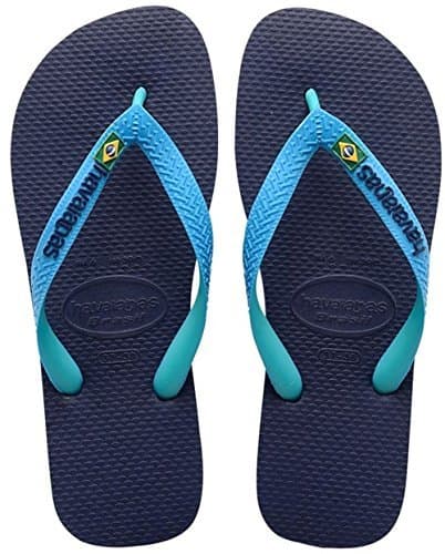 Product Havaianas Brasil Mix, Chanclas Unisex Adulto, Azul