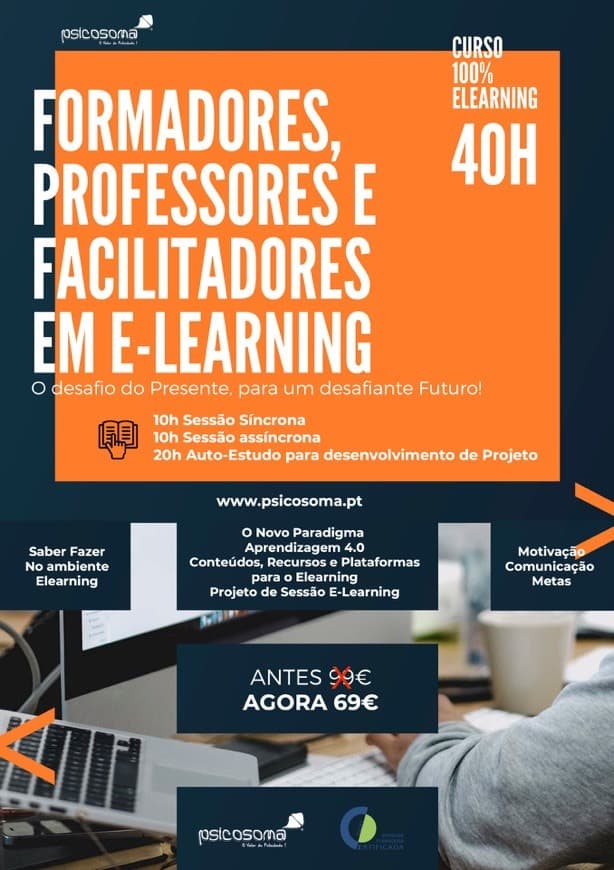 Fashion Formação de Formador a Facilitador E-Learning - NOVO