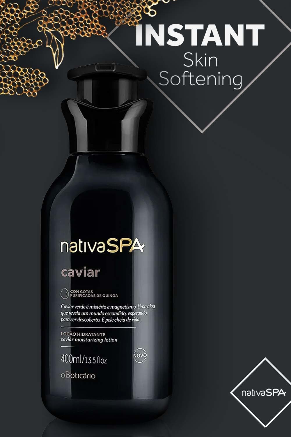 Product Loción Hidratante CAVIAR NATIVA SPA O BOTICARIO