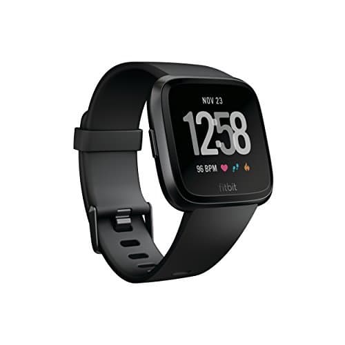 Fitness Fitbit Versa Smartwatch Deportivo, Negro