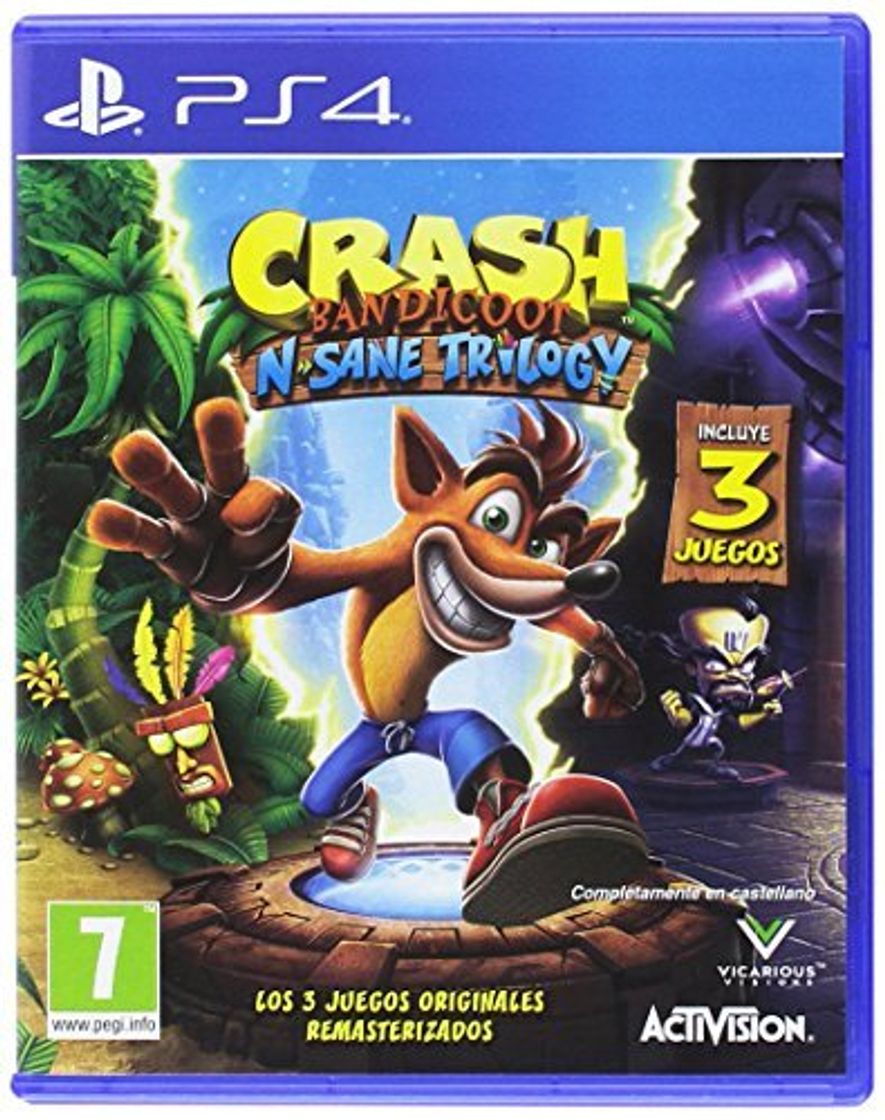 Electrónica Crash Bandicoot N.Sane Trilogy