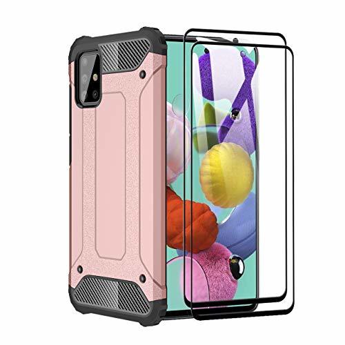 Lugar FANFO® Funda para Samsung Galaxy A51, protección contra Golpes de TPU