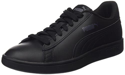 Moda Puma Smash V2 L, Zapatillas Unisex Adulto, Negro