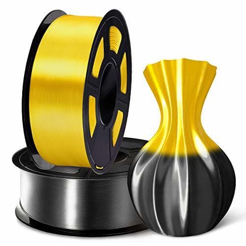 Place SUNLU 3D Filament 1.75, Shiny Silk PLA Filament 1.75mm, 2KG PLA Filament