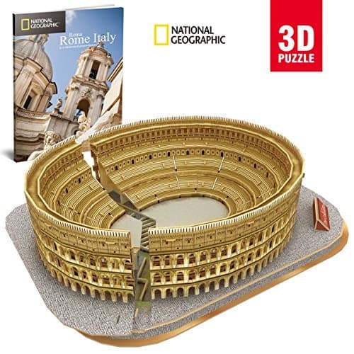 Lugar Cubic Fun- Puzzle 3D City Traveller del Coliseo Romano, National Geographic