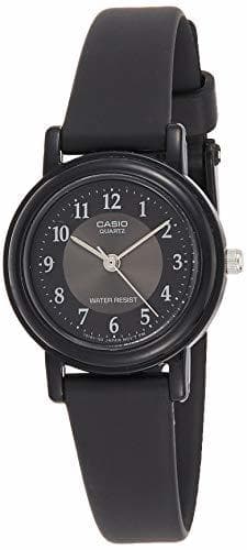 Moda Casio Reloj analógico para Mujer de Cuarzo con Correa en Resina LQ139A-1B3