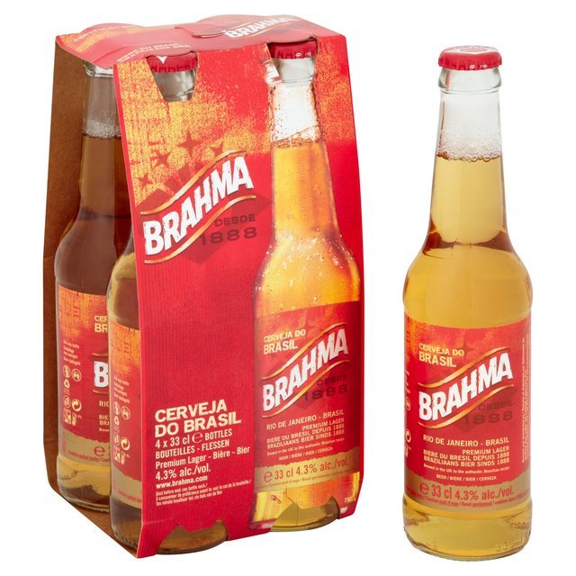 Moda Brahma Cerveja Extra Red Lager Beer | prices, stores, tasting notes ...