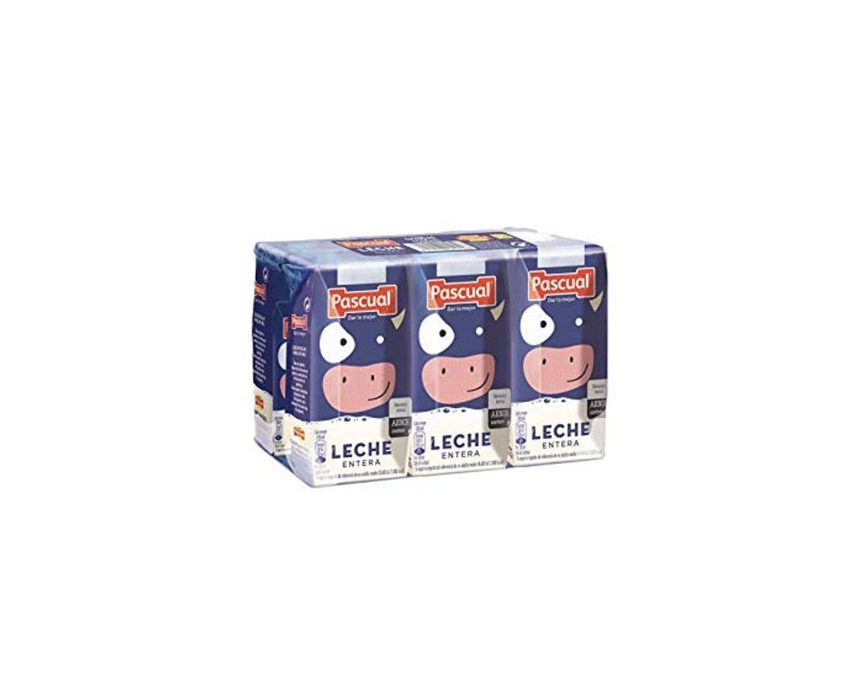 Product Pascual Leche Entera - Paquete de 6 x 200 ml - Total