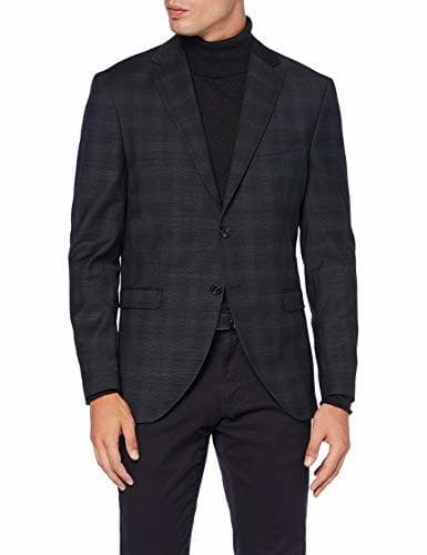 Producto SELECTED HOMME Slhslim-Kaleb Check BLZ B Noos Chaqueta de Traje, Azul