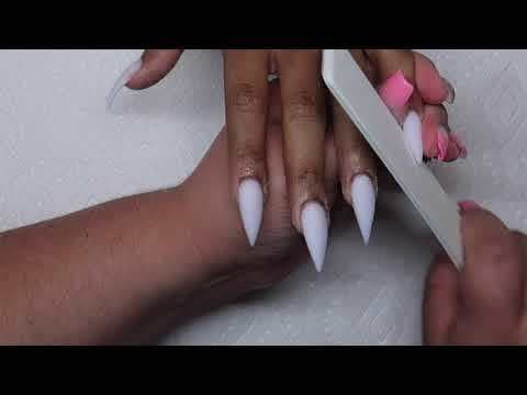 Moda Acrylic Nail Tutorial - How To Apply Acrylic For Beginners - YouTube