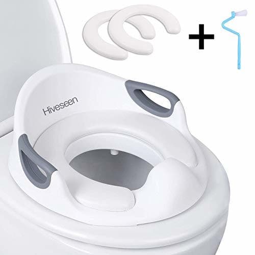 Product Hiveseen Asiento Inodoro para Niños, Reductor de WC para Bebé, Tapa WC