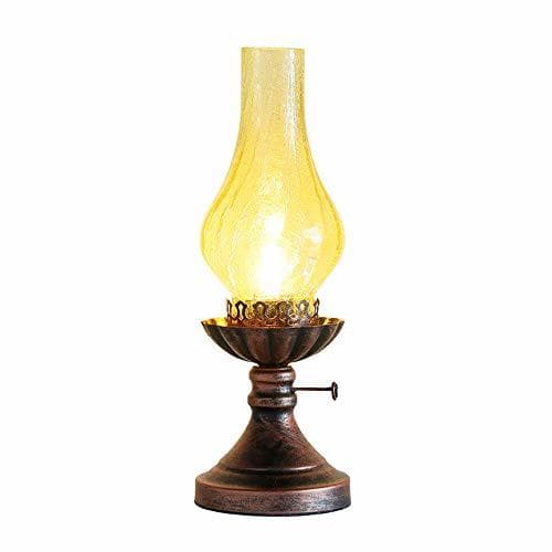 Producto AZUAN Lámpara De Escritorio Vintage Lámparas De Sobremesa Retro Noche Mesa Luz