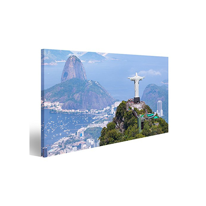 Producto islandburner Cuadro Cuadros Vista aérea de Cristo Redentor y la montaña del