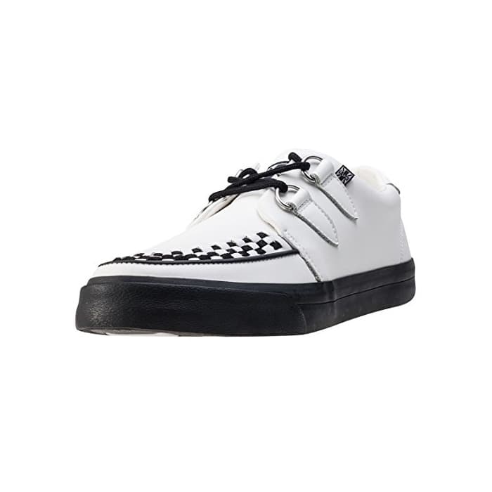 Producto T.U.K. Shoes White Leather VLK Creeper Sneaker EU41