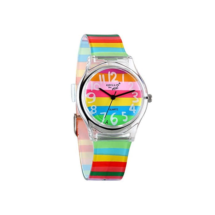 Producto Avaner Reloj de Niña Mujer Reloj Analogico de Colores Arco Iris