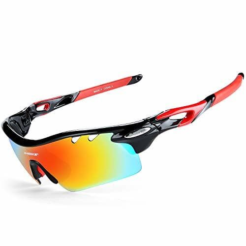 Product INBIKE Gafas De Sol Polarizadas para Ciclismo con 5 Lentes Intercambiables UV400