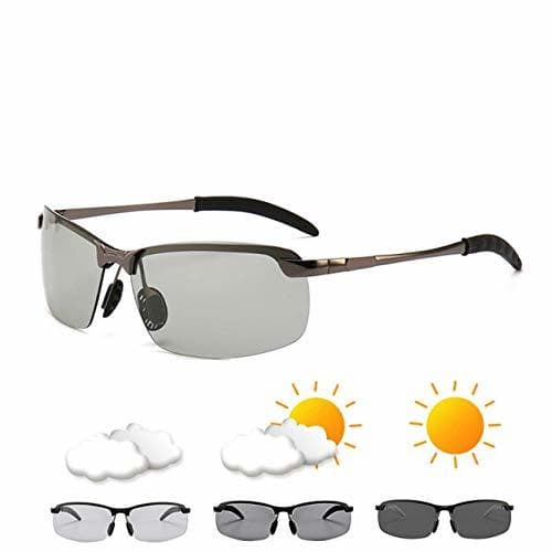 Producto AOCCK Gafas de sol Photochromic Sunglasses Men Polarized Driving Chameleon Glasses Male