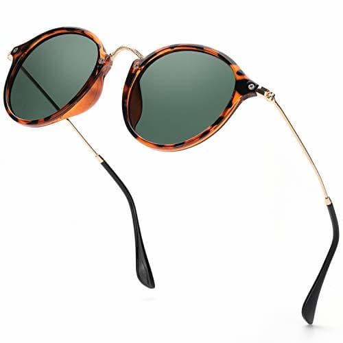 Producto ELIVWR Redondas Retro Polarizadas Gafas de Sol Con Gafas de Sol Para