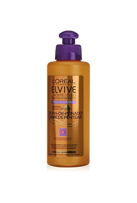 Belleza L'Oréal Paris Elvive Crema de Peinado Aceite Extraordinario