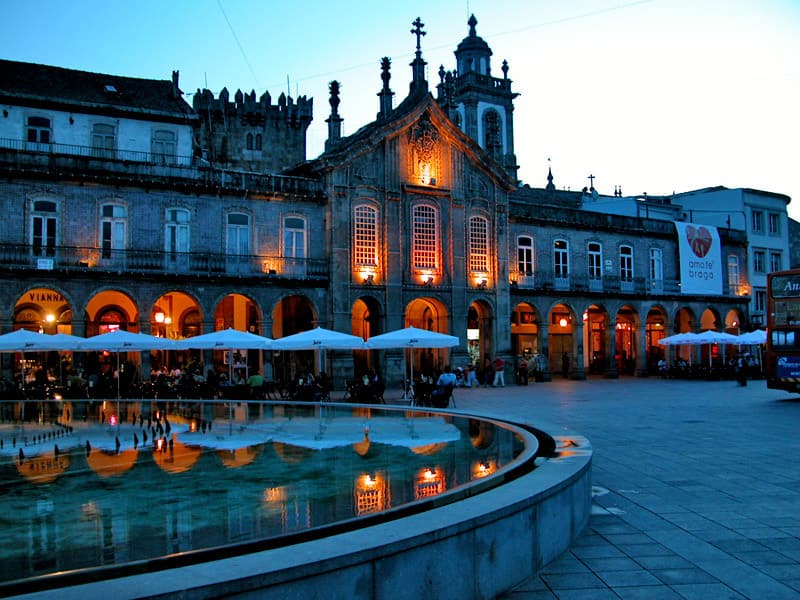 Lugar Praça da Republica Braga