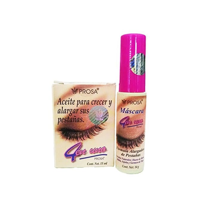 Belleza Combo Pack-Prosa Mascara For Enlarging Eyelashes 1 rimel con aceite de mamey