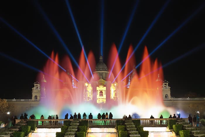 Lugar Fuente Mágica de Montjuïc