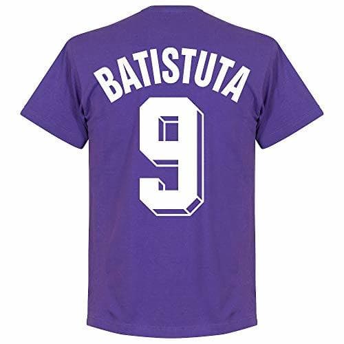 Producto Retake Fiorentina Batistuta 9 Team - Camiseta de Manga Corta