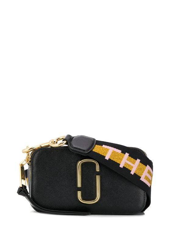 Place Marc Jacobs Mujeres la bolsa de cámara softshot 21 UNI Negro