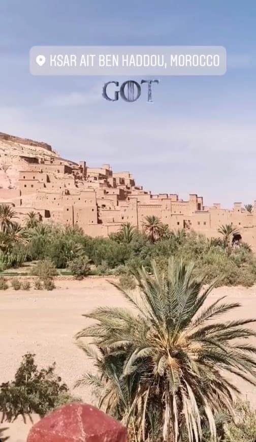 Lugar Ksar Aït Ben Haddou‌