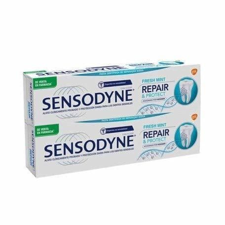 Lugar Duplo sensodyne Repair & protect Fresh mint 2x75 ml 2ª unidad al