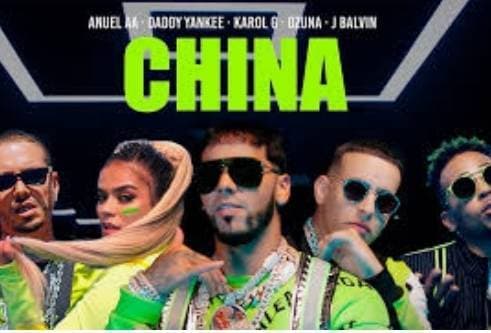 Canción China - Anuel AA, Ozuna, Daddy Yankee, J Balvin, Karol G