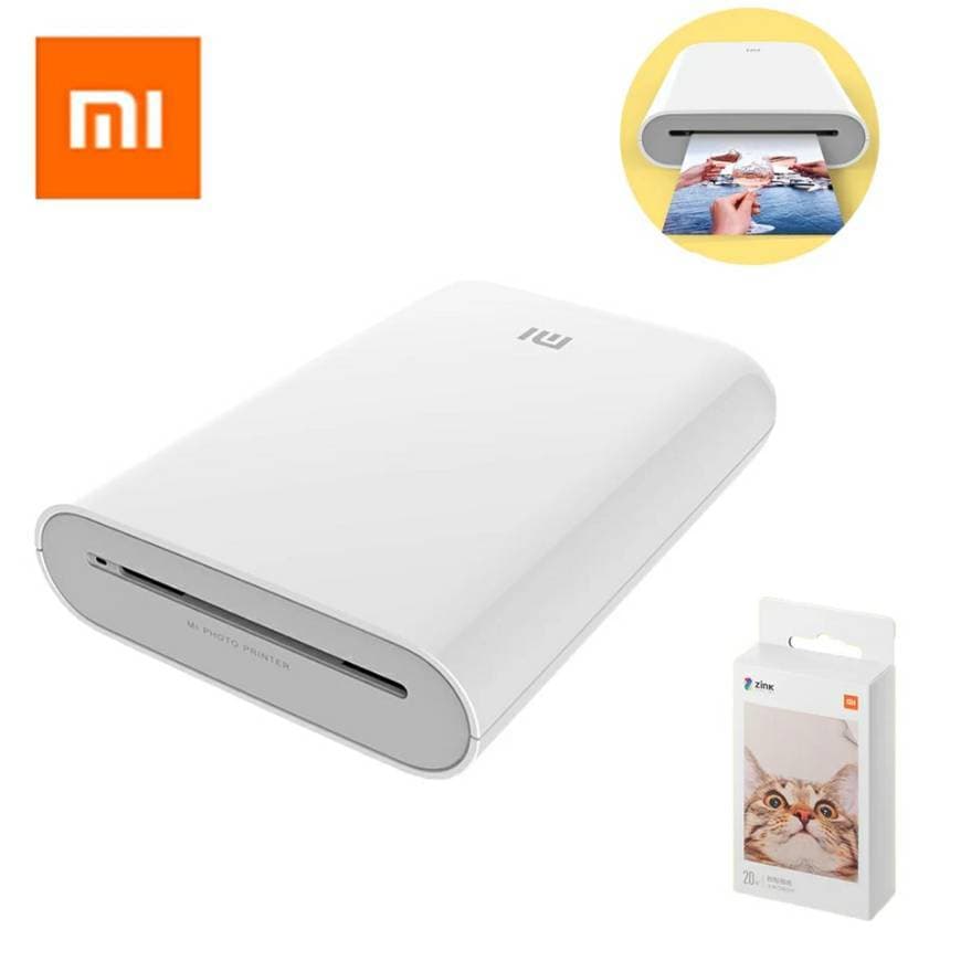 Fashion Xiaomi Mijia AR foto Printer Mini portátil de 300 dpi