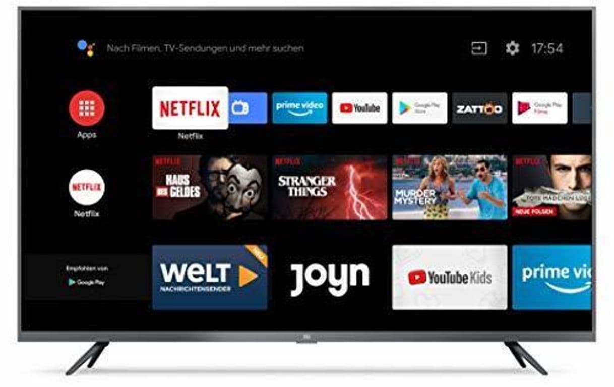 Electronic Xiaomi Mi 4S 108cm 43" DVB-T2HD/C/S2 Android Smart TV