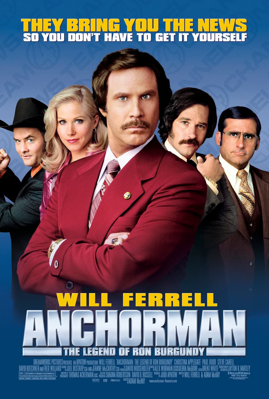 Película Anchorman: The Legend of Ron Burgundy