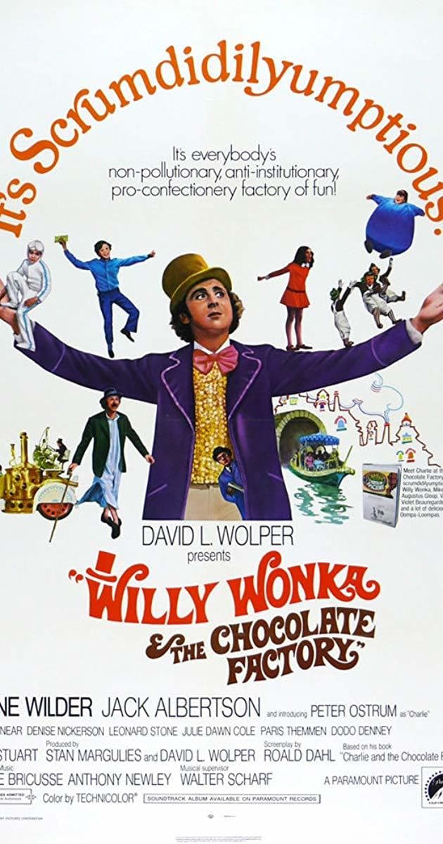 Película Willy Wonka & the Chocolate Factory