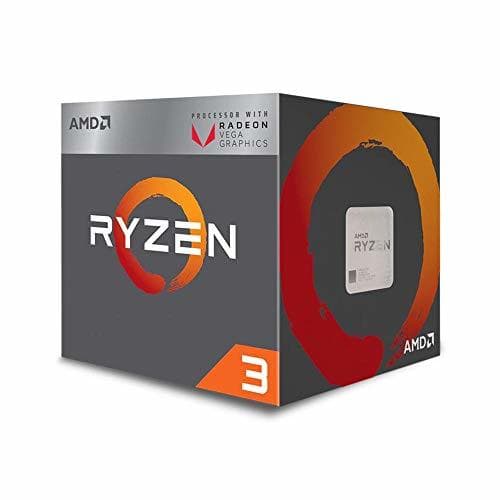 Electronic AMD Ryzen 3 2200G, Procesador con Cooler Wraith Stealth (3.5 hasta 3.7