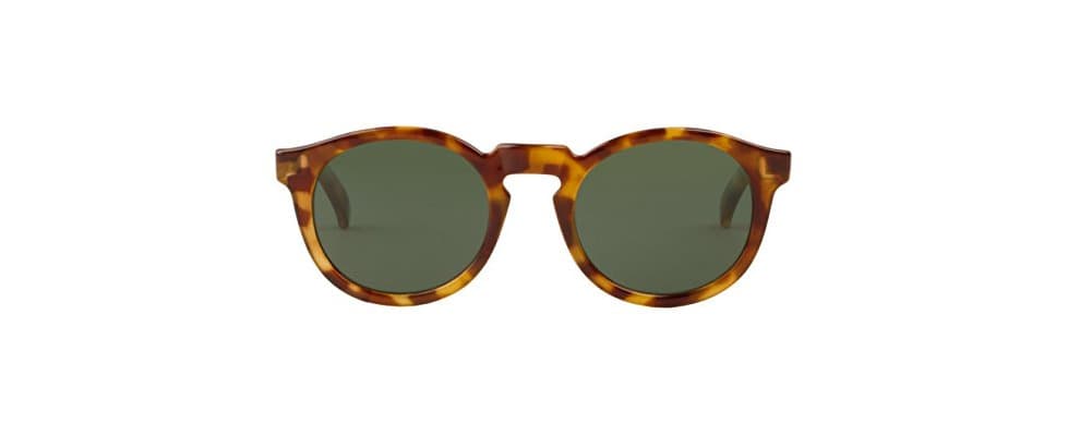 Fashion MR.BOHO, High-Contrast tortoise jordaan with classical lenses - Gafas De Sol unisex