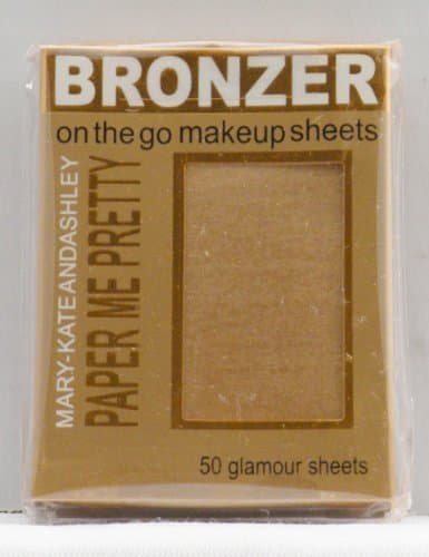 Lugar Mary-Kate & Ashley Paper Me Pretty Bronzer Makeup Sheets