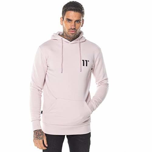 Producto 11 Degrees Sudadera con Capucha Rosa