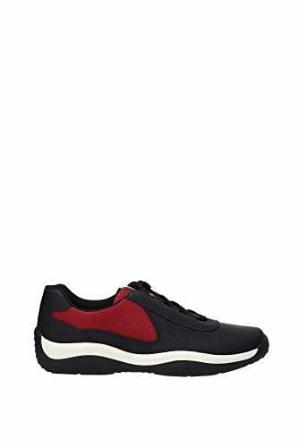 Producto Sneakers Prada Hombre Piel Negro y Púrpura 4E2905NEROPORPORA1 Negro 42.5EU