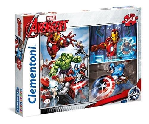 Place Clementoni - Puzzle 3 x 48, Avengers