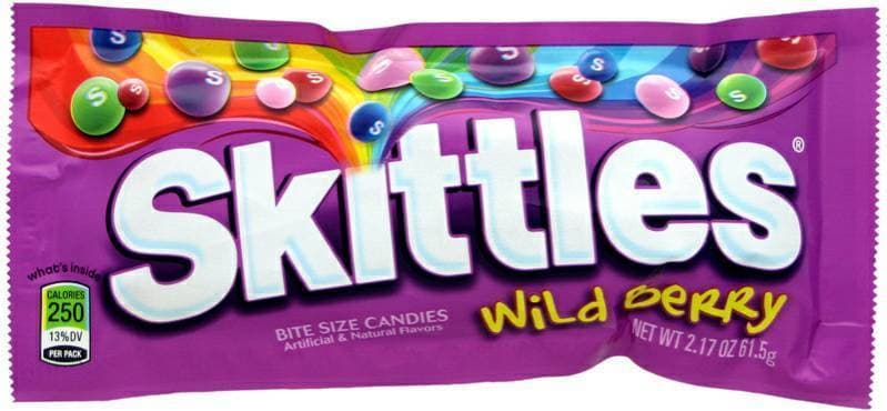 Producto Skittles wild berry