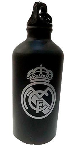 Game Botellin Real Madrid Negro Mate Escudo